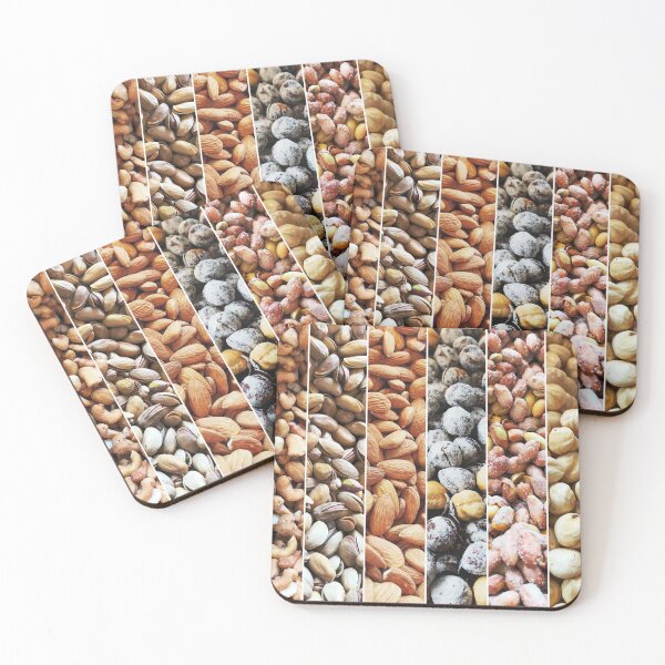 Item preview, Group Of Nuts As Background. Walnuts, Cashew, Pistachio, Almonds, Hazelnuts, Peanuts And Chickpeas. designed and sold by nenovimages.
