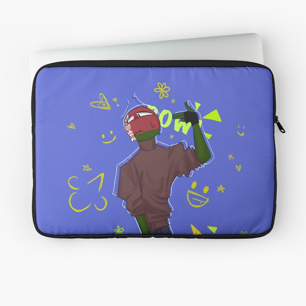 Countryhumans Brazil & Netherlands  Laptop Sleeve for Sale by CandyZONE