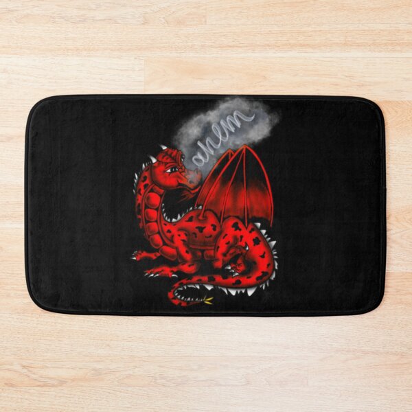 Item preview, Red Dragon spewing “ahem” smoke (clearing her throat); keeping it cool...let’s call her Patience designed and sold by MFGB-Creations.