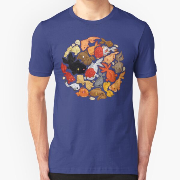 For The Love Of Goldfish Slim Fit T-Shirt