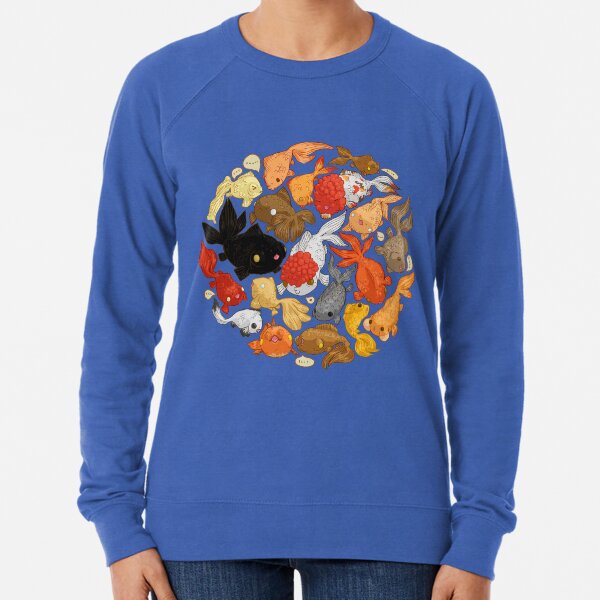 For The Love Of Goldfish Lightweight Sweatshirt