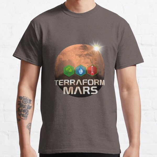 Terraforming mars t shirt Clearance