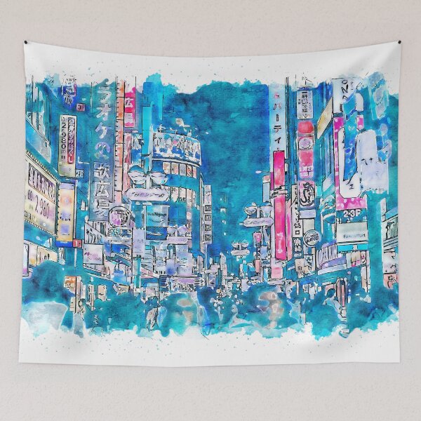 Item preview, Tokyo Nights designed and sold by AM FineArtPrints.