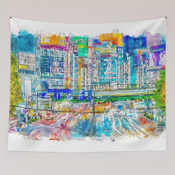 Item preview, Tokyo Nights designed and sold by AM FineArtPrints.