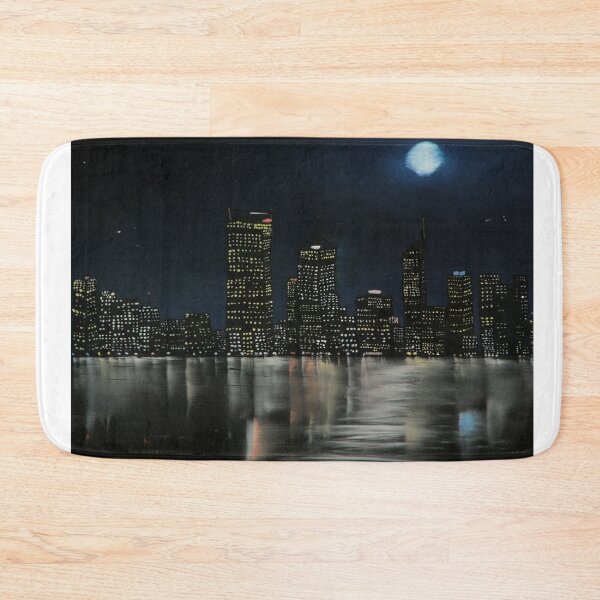 Item preview, City Skyline at Night designed and sold by Dianne Hancock-James.