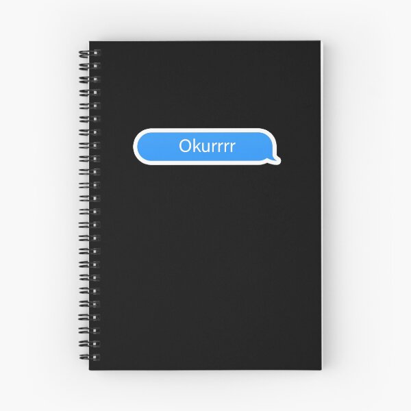 Item preview, Okurrrr Popular Meme Speech iMessage designed and sold by mekx.