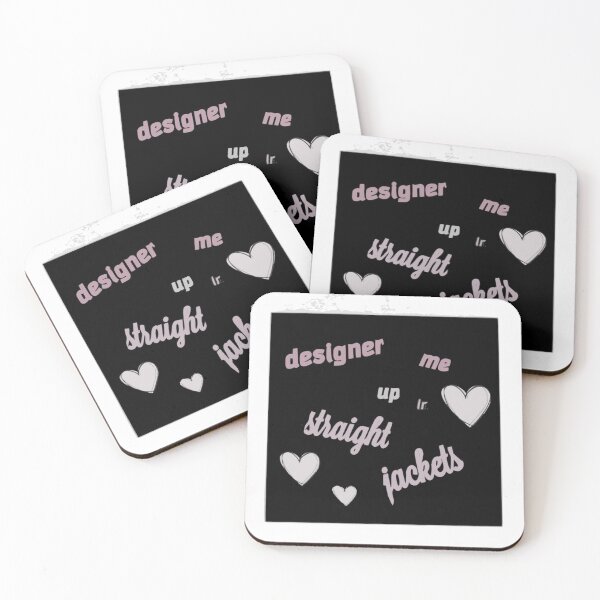 Item preview, Designer Me Up In Straight Jackets - soft color designed and sold by kawaiicatstudio.