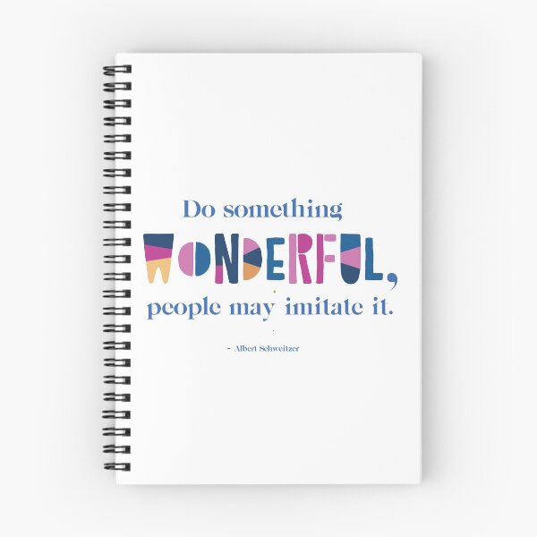 Item preview, Do Something Wonderful - Albert Schweitzer Quote designed and sold by TheCurators.
