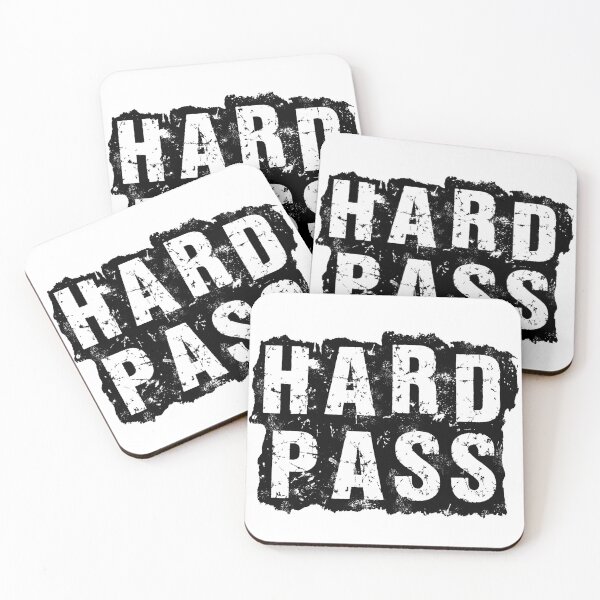 Item preview, Hard Pass Black Design designed and sold by YoungBlossoms.