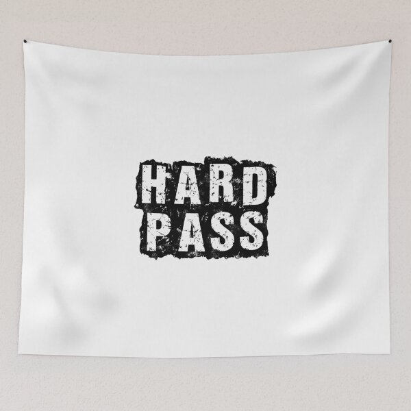 Item preview, Hard Pass Black Design designed and sold by YoungBlossoms.