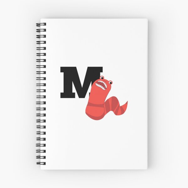 Item preview, M is for Mongolian Death Worm designed and sold by Hedgie Designs.