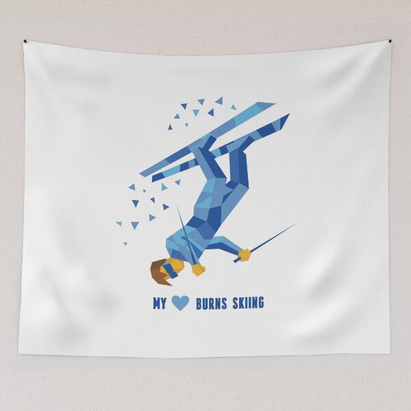 Item preview, Skiing, skiing, skiers designed and sold by DerSenat.
