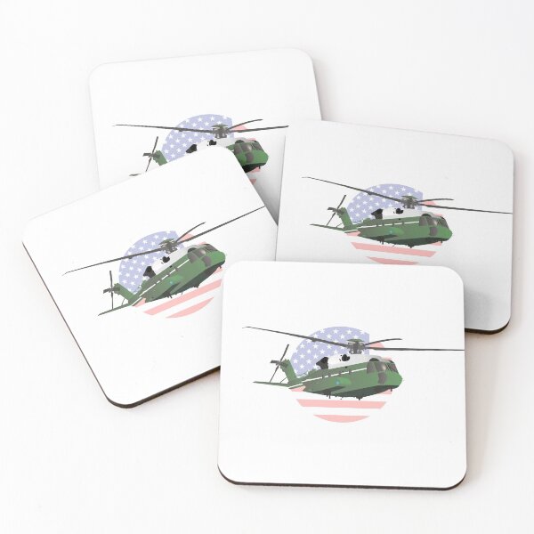 Item preview, Green American Helicopter with Flag designed and sold by NorseTech.