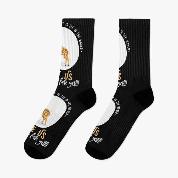 Item preview, Thunberg says protect giraffes designed and sold by Urosek.