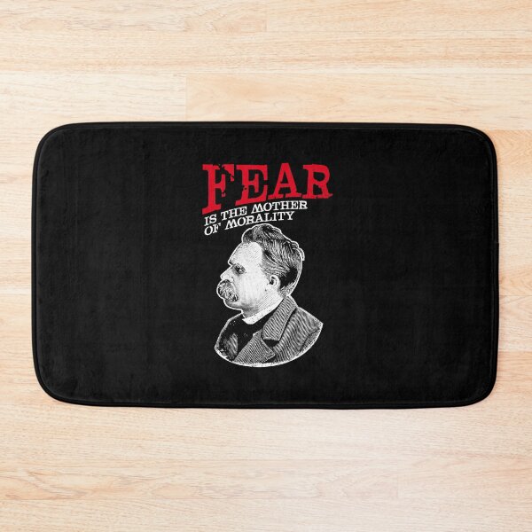 Item preview, Fear Is The Mother Of Morality Friedrich Nietzsche Quote designed and sold by kolbasound.