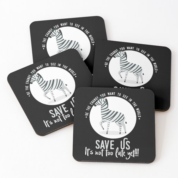 Item preview, Thunberg says protect zebras designed and sold by Urosek.