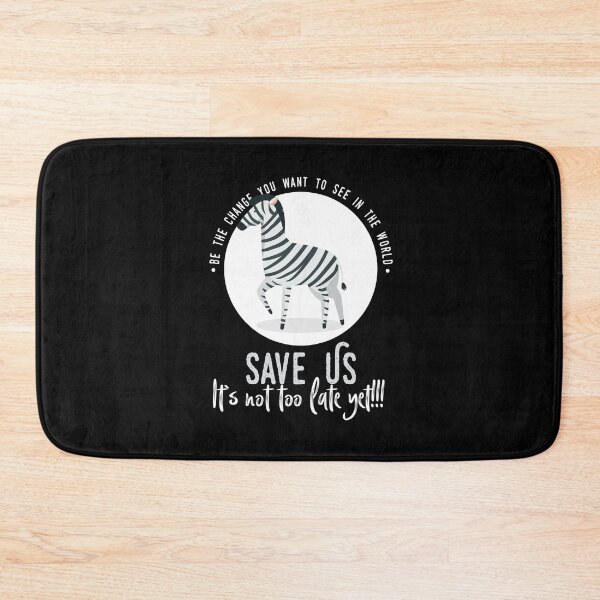 Item preview, Thunberg says protect zebras designed and sold by Urosek.