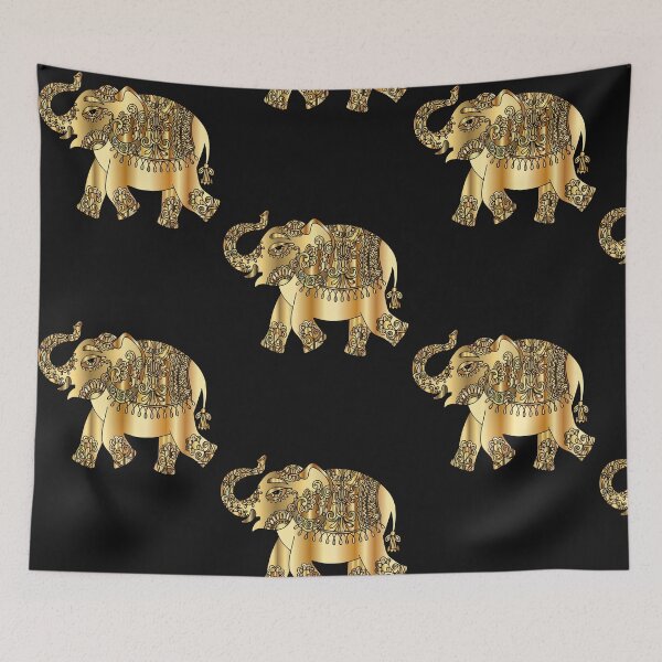 Item preview, Elegant Gold Elephant  designed and sold by smstees.