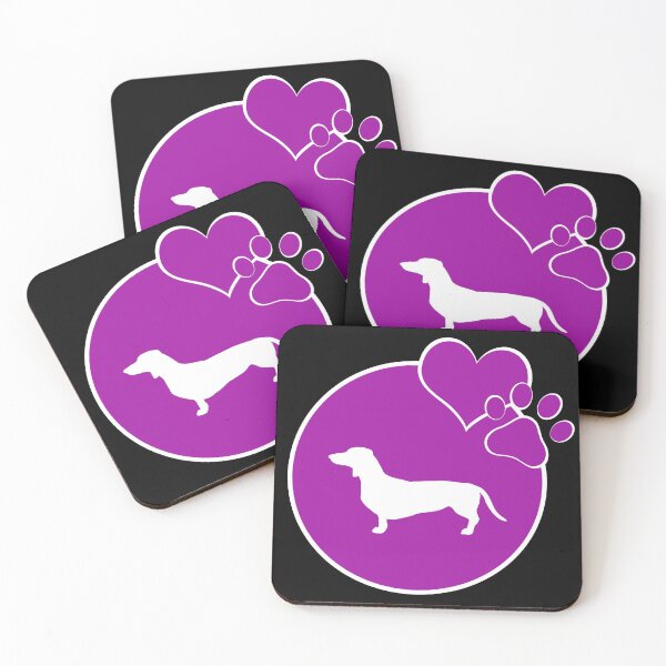 Item preview, Paw Heart Dachshund designed and sold by StubbornWiener.