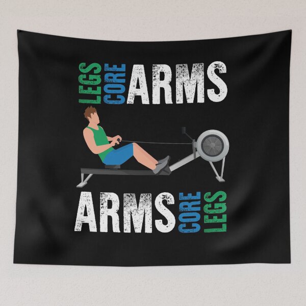 Item preview,  Funny Rowing Fitness Workout - Core Arms Legs designed and sold by simplytldr.