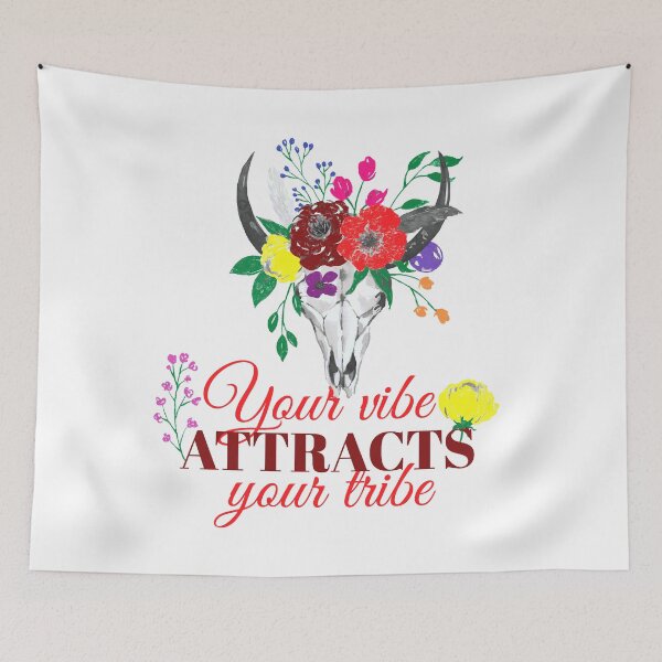 Item preview, Your Vibe Attracts Your Tribe designed and sold by Vintage-Artwork.