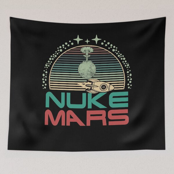 Item preview, Nuke Mars Divertido Astronauta Ciencia Espacial Diseño Espacial designed and sold by simplytldr.