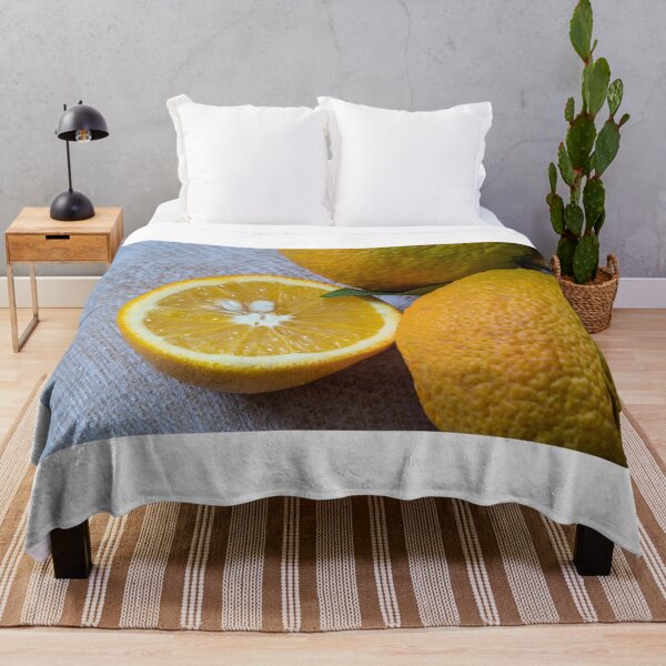 Artikelvorschau, Still life. Half and whole ripe orange fruits close up entworfen und verkauft von EG Creativity Art.