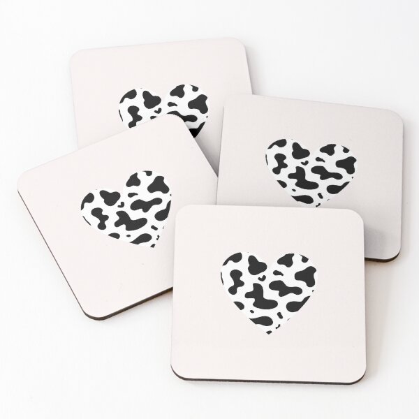 Item preview, Super Cute Heart Cow Print designed and sold by saeroun.