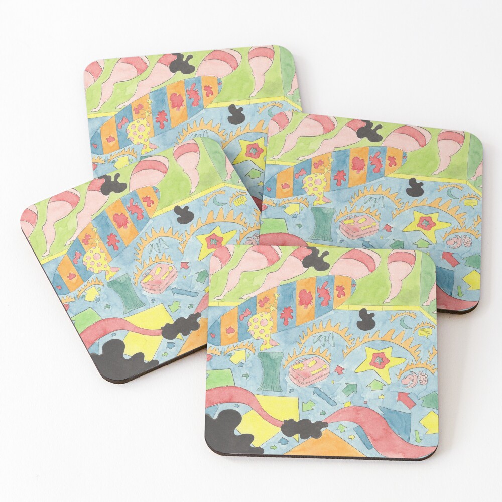 Item preview, Coasters (Set of 4) designed and sold by SandroCocco.