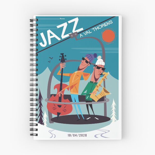 Item preview, Val Thorens Jazz poster designed and sold by GAGodel.