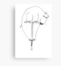 hippopotamus Metal Print