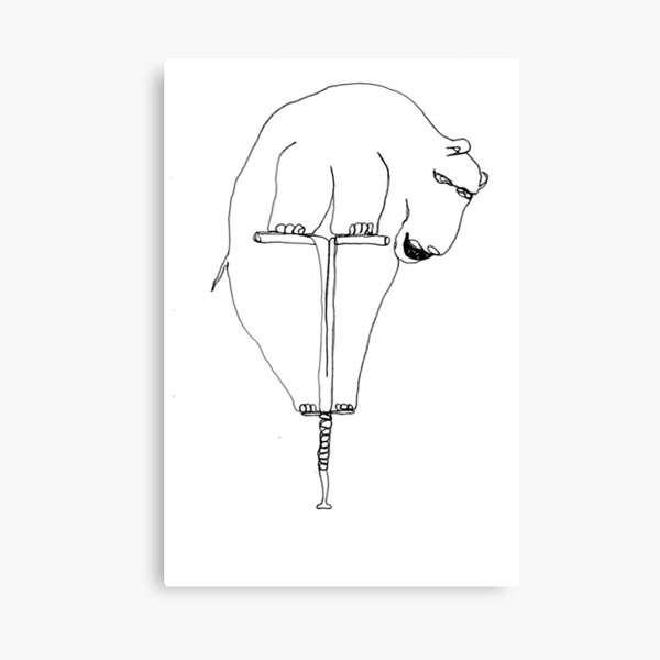 hippopotamus Canvas Print