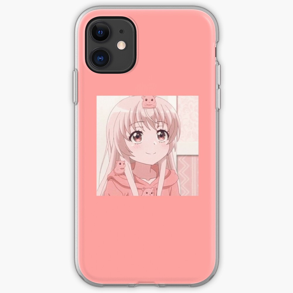 Cute Pink Anime Phonecase Iphone Case Cover By Aesthetic Af Redbubble