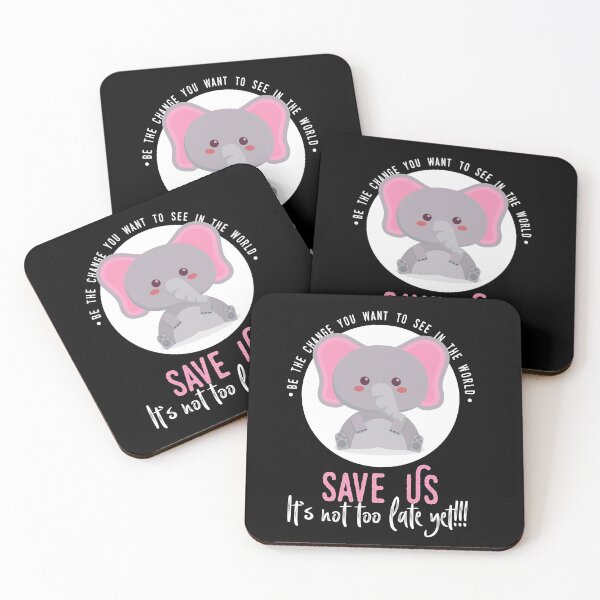 Item preview, Thunberg says protect the elephants designed and sold by Urosek.