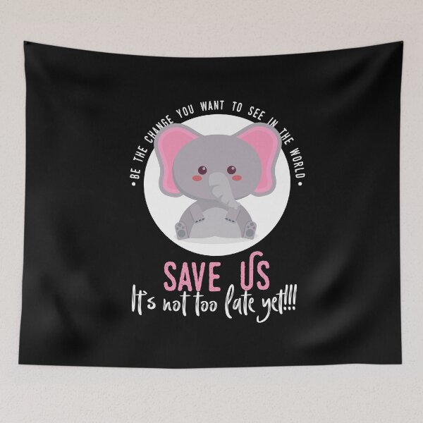 Item preview, Thunberg says protect the elephants designed and sold by Urosek.