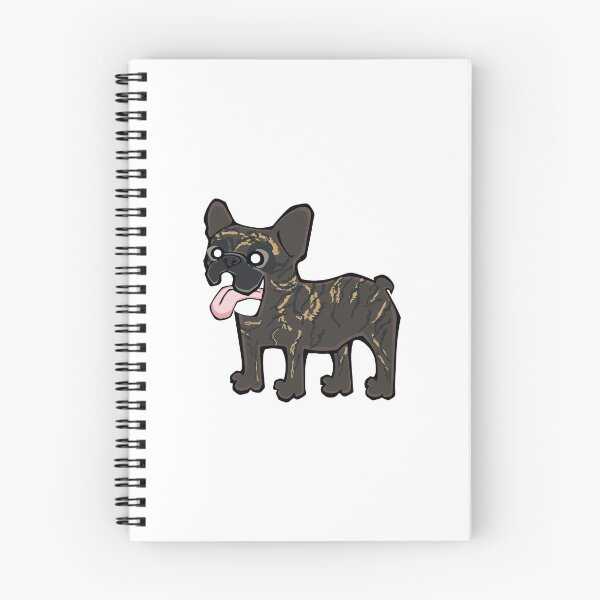 Item preview, French Bulldog - Dark Brindle (Full Body) WHITE BG designed and sold by TheChicken.