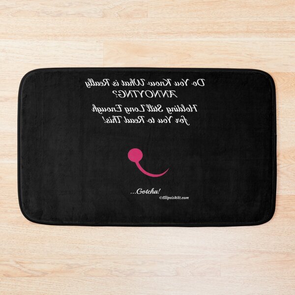 Item preview, What is Really Annoying in Black designed and sold by ellipsiswit.