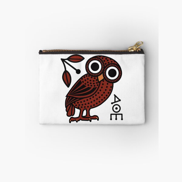 Item preview, Cute Athenian owl inspired by the ancient Greek art on the Tetradrachm coin designed and sold by Happy Puppy Print On Demand.