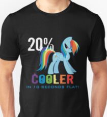 20% cooler in 10 seconds flat Unisex T-Shirt