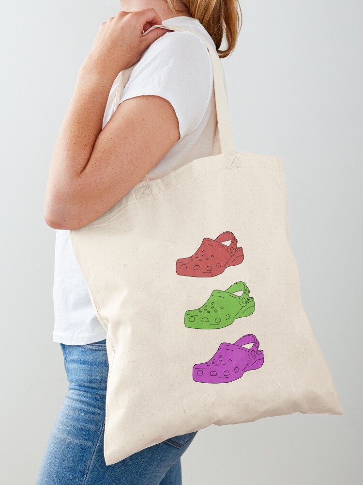 crocs tote