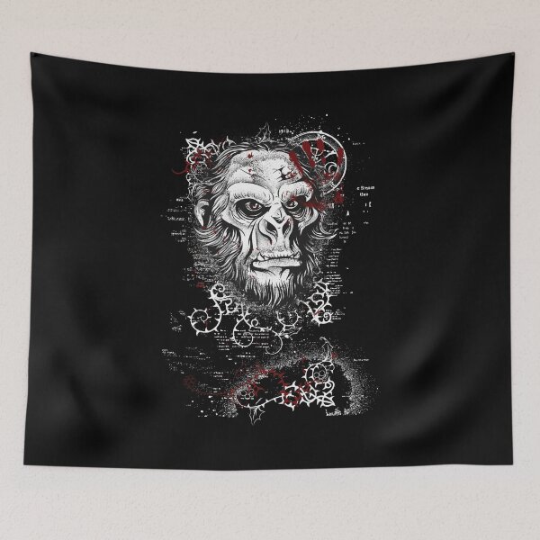 Item preview, Gorilla - Gothic Style  designed and sold by TinoThreads.