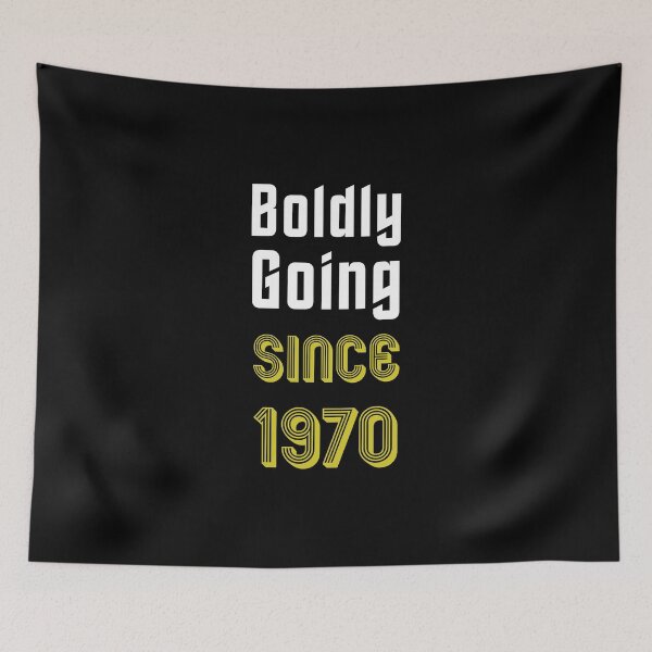 Item preview, Boldly Going Since 1970 designed and sold by SolarCross.