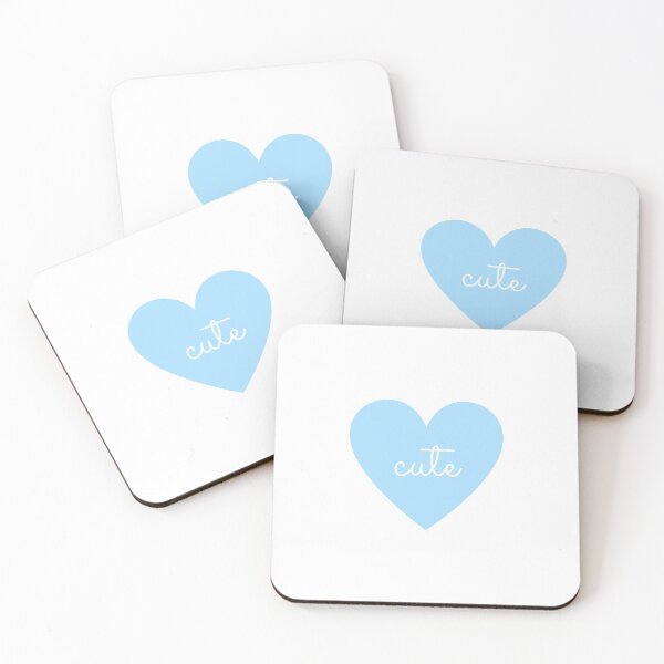 Item preview, Cute Heart Print (Light Blue) designed and sold by saeroun.