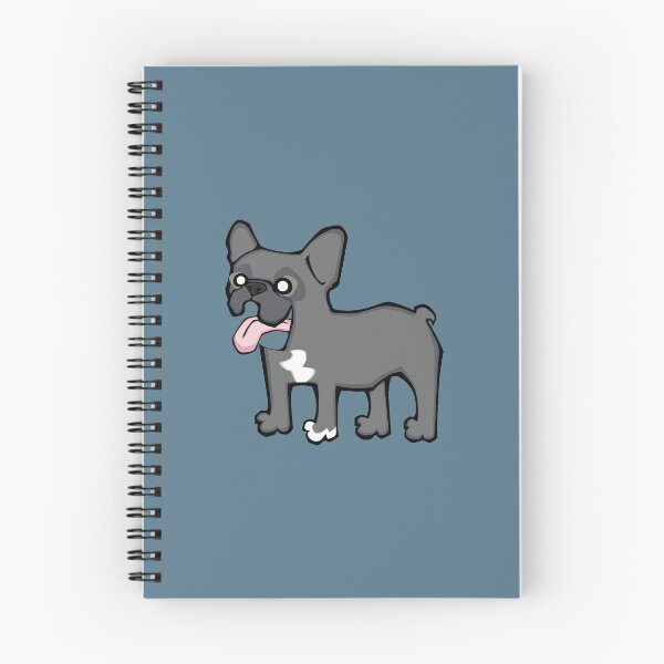 Item preview, French Bulldog - Blue (Full Body) BLUE BG designed and sold by TheChicken.