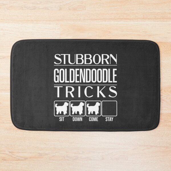 Item preview, Funny Goldendoodle Design: Stubborn Goldendoodle Tricks / Stubborn Dog Tricks, funny gift idea designed and sold by HEJAshirts.