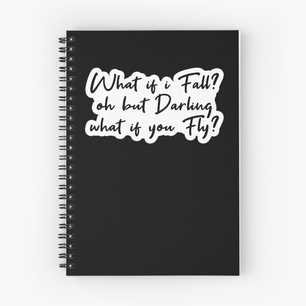 Item preview, What if i fall? oh but darling what if you fly? Popular Meme Speech designed and sold by mekx.