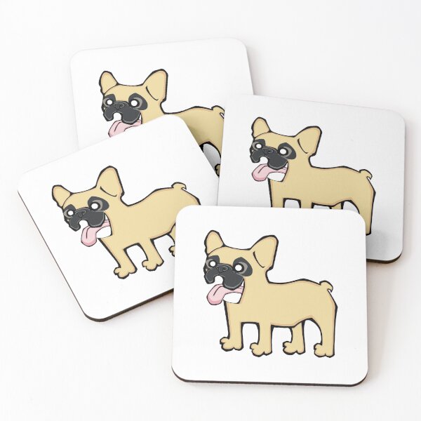 Item preview, French Bulldog - Fawn (Full Body) WHITE BG designed and sold by TheChicken.