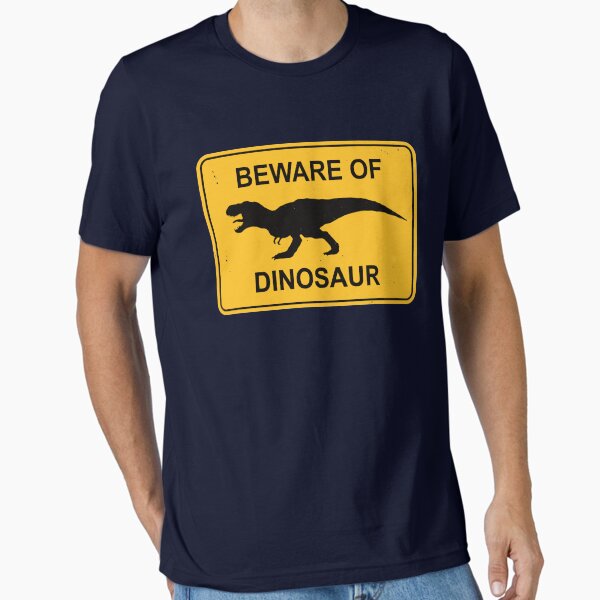 Item preview, Beware of Dinosaur - T-Rex Sign designed and sold by IncognitoMode.