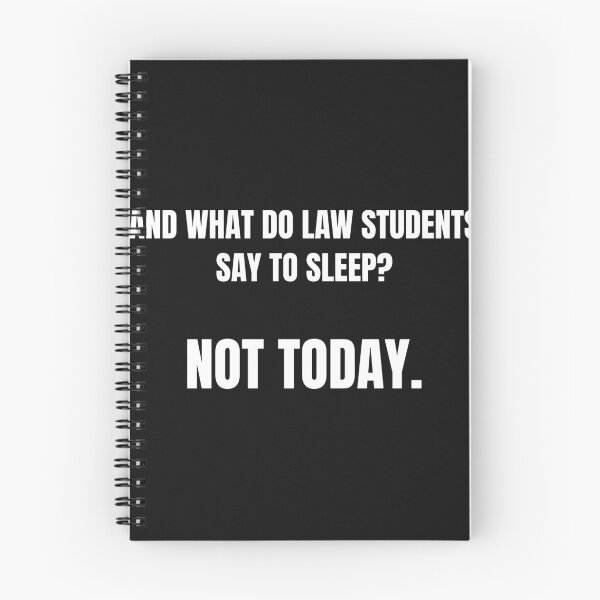 Item preview, Funny law student design No sleep designed and sold by sunnym79.