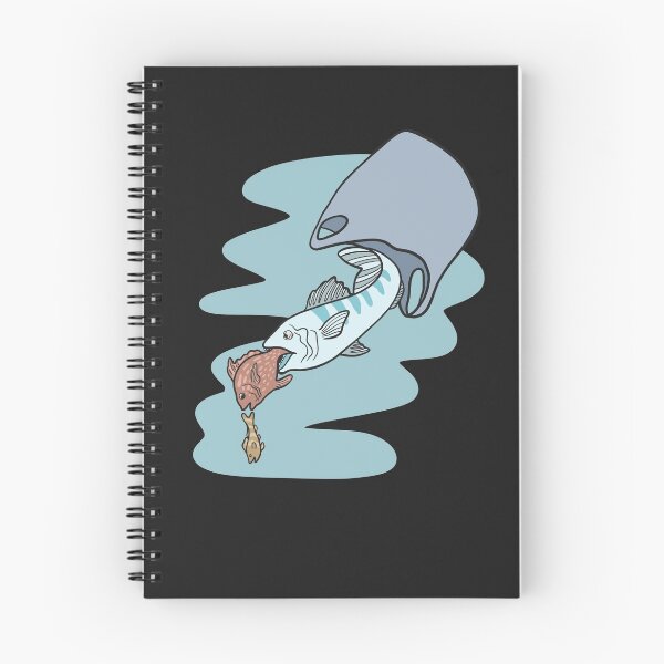 Item preview, Plastic Bag Eating Fish - Fight Plastic Pollution Climate Change designed and sold by isstgeschichte.